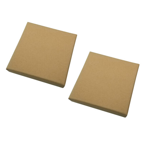 32 Stueck Kraftkarton Schmuckschatulle, 9 x 9 x 3cm