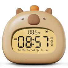1PCS Alarm Clock for Kids, Ready to Rise Children'S Sleep Trainer,Cute Clock Dimming Night Light,A