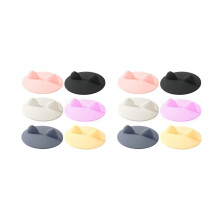 Glasmuggsskydd 12 St Cat Ear Silikon Antidammkoppslock Temugg Topper ÖVerdrag för KaffekoppsöVerdrag för Drycker