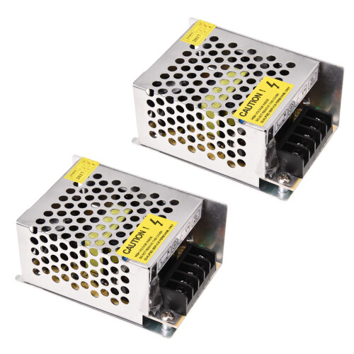 2X 36W Driver Alimentatore Trasformatore  12V 3A per Striscia Luce LED Lampada