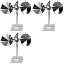 3X Dispositifs D'Effarouchement à Énergie Éolienne, Cerfs-Volants Réfléchissants pour Cour, Jardin, Toit et Potagers, les Oiseaux Tels Que les
