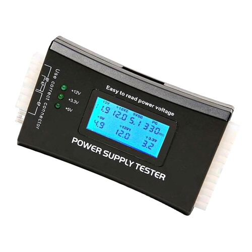 Power Detection Tool Computer Host Power-Kunststoff Schwarz