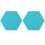 10Pcs/Set Hexagon  Board Hexagonal  Wall Sticker 3D Decorative Home Message Board Room Baseboard  Series 1