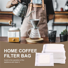 500 StüCk Tropf Kaffee Filter Beutel Tragbarer Kaffee Filter mit HäNgendem Ohrstil Papier Haus BüRo Reise Brew Kaffee und Tee
