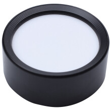 2X Round Surface Mounted Led Downlight Ceiling Lamps Spot Light 220V Lamps Ultra Thin Light 4000K 5W Black Shell