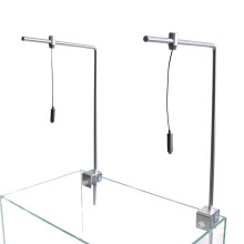 Adjustable Aquarium Mounting Bracket LED Universal Fish Tank Light Stand Light Stand Hanging Kit Aquarium Accessories