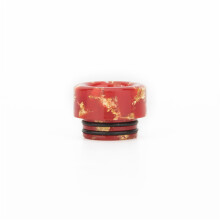 (Red)Per 810 Tfv8 Drip Tip Resina Stile Cielo Stellato Portasigarette per Appassionati