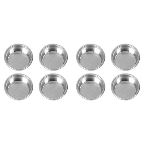 8Pack 54mm Filter Basket for  Sage 870/875/878/880 54mm Semi-Automatic Coffee Machine Bottomless Handle Filter