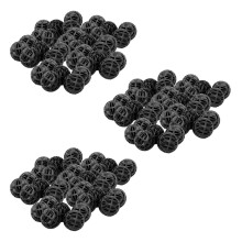 300 Pz Filtri per Serbatoi di Pesci per Palline Bio Aquarium Nero 16MM