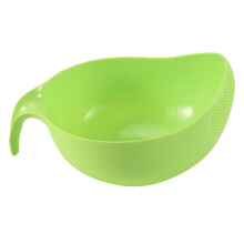 Colador De Filtro De Arroz Duradero Herramienta De Cocina Cesta Tamiz De Guisantes Frijoles Coladores Gadget De Limpieza Filtrado Con Manejar El Más