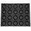 20-Hole Silicone Mold Cake T  Pizza Model Round Bread Hamburger Mold Non-Stick Baking Tray Tool 1