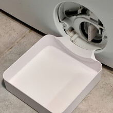 Washing Machine Drain Funnel - A Drip Tray for Cleaning Lint Filters, Preventing Leaks in the Laundry Room