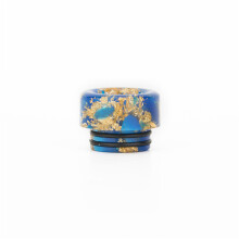 (Blue)Per 810 Tfv8 Drip Tip Resina Stile Cielo Stellato Portasigarette per Appassionati