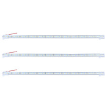 3X 50CM 12V 36 LED 5050 SMD Hard Strip Bar Light Aluminum Rigid Warm White