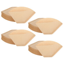 400Pcs Coffee Filters Disposable Cone Paper Coffee Filter Natural Unbleached Filter 4-6 Cup for pour Over Coffee Makers