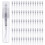 Atomizzatore Monouso per Profumo da 400 Pezzi, Flacone Spray nel Plastica Trasparente Flacone Spray Portatile per Profumo - 3Ml 1