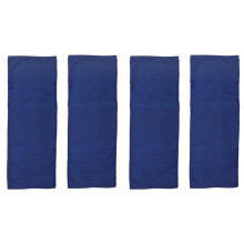 4X Saco de Dormir de Microfibra Forro de Viagem Saco de Cama Leve Forro de Saco de Dormir para Adultos,36X87 Polegadas