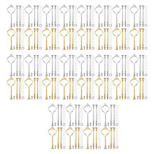 40 Sets 3 Tier Crown Cake Plate Stand Fittings Hardware Holder Kitchen Gadgets for Wedding and Party - Silver&Golden