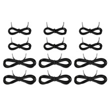 12Pcs Deck Chair Tied Rope Accessories Beef Tendon Drawstring Folding Chair Beach Chair Elastic Rope Elastic Rope