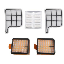 Juegos de Accesorios para - Kobold 135/136 / 135SC / VK135 / VK136 - 2 X Filtro de Higiene + 2 X Filtro de Protección del Motor + 6 X