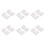 New 12Pcs 28 Teeth Zirconia Ceramic Clipper Blade for  Senior Clipper 1