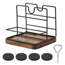 Rustikaler Serviettenhalter für Salz- und Pfefferstreuer, Serviettenhalter für Salz und Pfeffer für Den Tisch, Serviettenhalter Aus Metall