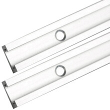 2X Aluminium Bar Slider T-Schienen T-Slot Vorrichtung fürTischkreissäGe Spurstange (500mm)