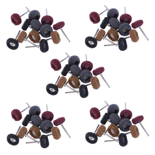 60 Pcs Polishing Sanding Polish Wheel Buffer Abrasive Brush  for  Rotary