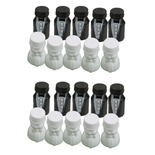 Wedding Party  and Groom Bubble Bottle 2 Sets (48Pcs)