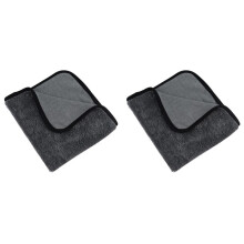 2X Microfiber Car Cleaning Cloths Ultra-Thick Cars Drying Towel Microfiber Cloth for Car Home Polishing