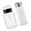 2St Nagellak Remover Drukflesje Wit PP Compact Herbruikbaar 1