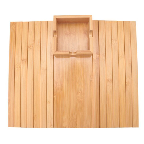 Sofa Armrest Tray,Couch Cup Holder,Bamboo Tray with Cup Holder,Bamboo Couch Cup Holder Tray