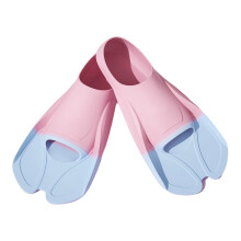 Flexible Tauchflosse für Herren, Damen, Kinder,-Rosa blau XL