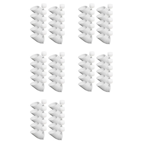 50 Sets Hydroponisches Erdfreies Anbausystem DIY Hydroponisches Baumschul-Garten-Set