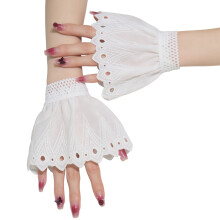 Bracelets respirants avec motif unique pour les créateurs-Blanc