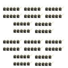 100 Stks DIY Stille Beweging Spindel Handen Muur Quartz Klok Beweging Mechanisme Reparatie Tools Deel Klok Kit
