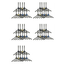 50x voor A7 A9S V8 V8S X750 X800 X785 V80 Silvercrest SSR1 SSRA1 Zijborstel Vervangende Onderdelen