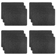 12 Pieces Heat Resistant Mat for Air Fryer Countertop Heat Protector Non-Slip Heat Proof Mat Kitchen Hot Pads
