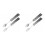 2X Spoon and Fork Set, Collapsible Stainless Steel Cutlery for Kitchen BBQ 1
