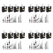 16PCS 32mm Long Shaft Wall Quartz Clock Movement Mechanism Repair Tool Parts Accessories DIY Movement Clock Hands Kit
