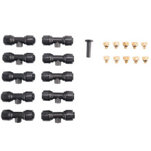 Misting Nozzles Kit Fog Nozzles For Patio Misting System Outdoor Cooling System Garden Water