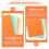 6Sets Herbruikbare Multikleurige Indexdivider Voor School En Thuis 6