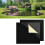 2 St Dammfoderreparation, Lapp - 8 X 8 Tum Självhäftande EPDM-Foderreparation för EPDM Trädgårdsdammlapp Reparation Av Foder. 1