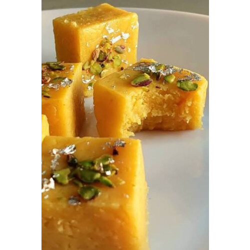 (Mango Burfi 250g) Indian Sweets (Mithai) 2
