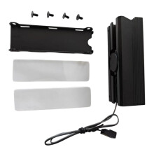 M.2 2280 SSD Coolers Fan Metal Design For Optimal Heat