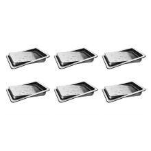 6X Garbage Flap Lid Trash Bin Cover Flush Built-in Balance Swing Flap Garbage Lid for Kitchen Counter Top B