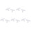 10 Pcs 12mm Plastic Equal Tee Connector Barbed Pipe Fitting Air/Water Hose Joiner 1
