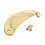 Cup Drawer Pull Kitchen Cabinet Handle Gold Tone, 66mm Hole Centers, 30 Pack 4