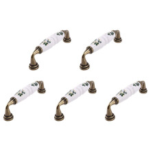 5X Cabinet Handle Furniture Handles Bar Handles Door Handle Kitchen Handles Ceramic Drawer Handle Drawer Handle 96mm