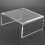 Acrylic Display Risers, Clear Rectangle Stands Shelf for Display 12Pcs 6
